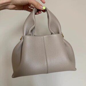 poleno genuine leather women's bag niche cloud bag